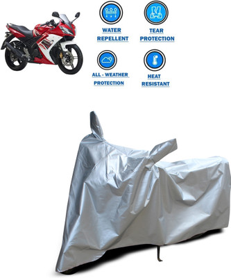 CODOKI Two Wheeler Cover for Yamaha(R15 s, Silver)