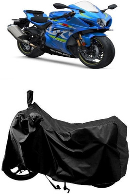 SUGASHRI Waterproof Two Wheeler Cover for Suzuki(GSX-R1000 ABS, Black)