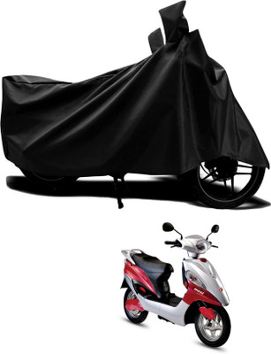 SK AUTO Two Wheeler Cover for Hero(Electric Maxi, Black)