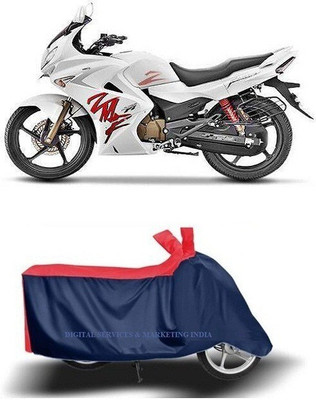 DSAMI Two Wheeler Cover for Hero(Karizma, Blue)