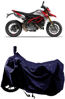 SUGASHRI Waterproof Two Wheeler Cover for Ducati(Hypermotard, Blue)