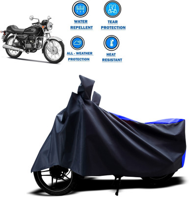 PAGORA Two Wheeler Cover for Hero(Splendor Pro Classic, Blue)