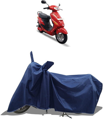 SK AUTO Two Wheeler Cover for Hero(E Sprint, Blue)