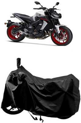 SUGASHRI Waterproof Two Wheeler Cover for Yamaha(MT 09, Black)