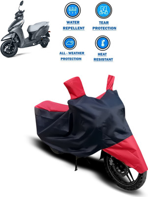 PAGORA Two Wheeler Cover for Ampere(Magnus BS6, Red)