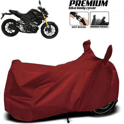 SK AUTO Waterproof Two Wheeler Cover for Hero, Honda, Bajaj, TVS, Suzuki(Maroon)