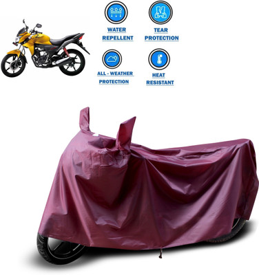 CODOKI Waterproof Two Wheeler Cover for Honda(CB Twister, Maroon)
