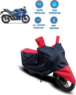 CODOKI Two Wheeler Cover for Suzuki(Gixxer SF 250, Red)