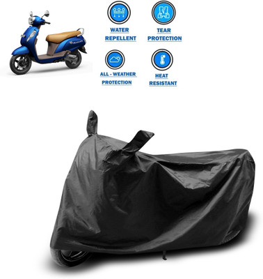 PAGORA Two Wheeler Cover for Suzuki(New Access 125, Black)