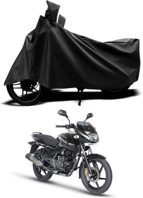 SK AUTO Two Wheeler Cover for Bajaj(Pulsar 150, Black)