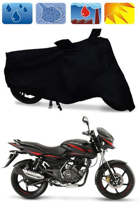 Mdstar Waterproof Two Wheeler Cover for Bajaj(Pulsar 150 DTS-i, Black)
