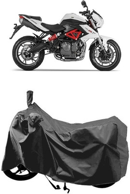 SUGASHRI Waterproof Two Wheeler Cover for Benelli(TNT 600 GT, Grey)