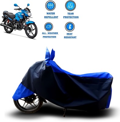 CODOKI Two Wheeler Cover for Hero(Glamour FI, Blue)