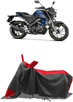 SUGASHRI Waterproof Two Wheeler Cover for Yamaha(MT 15 New, Red, Black)