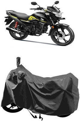 SUGASHRI Waterproof Two Wheeler Cover for Honda(CB Shine SP, Grey)