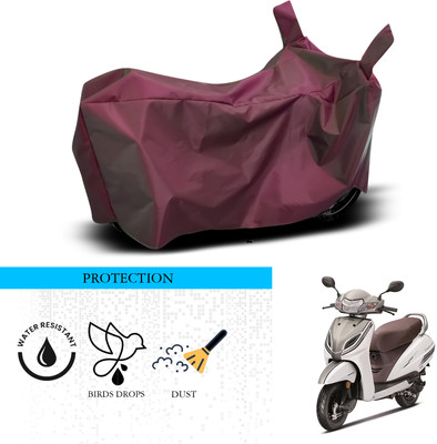 SnehaSales Waterproof Two Wheeler Cover for Honda(Activa 5G, Maroon)