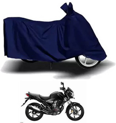 RONISH Waterproof Two Wheeler Cover for Honda(CB Unicorn, Blue)