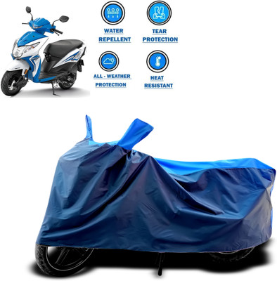 CODOKI Two Wheeler Cover for Honda(Deo, Blue)