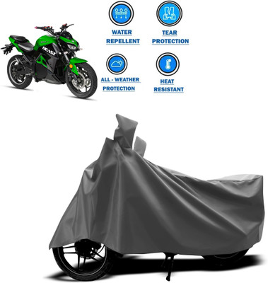 CODOKI Two Wheeler Cover for Universal For Bike(Grey)