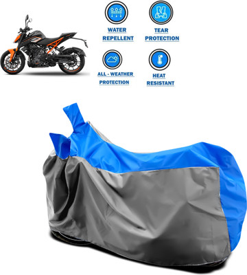 CODOKI Two Wheeler Cover for KTM(250 Duke, Grey)