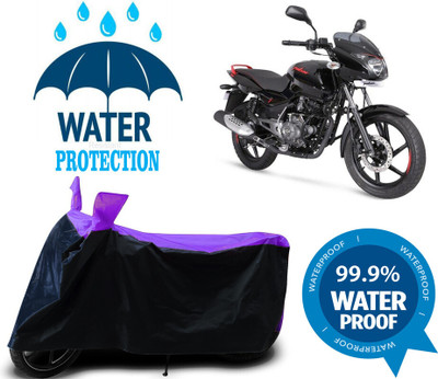 Mdstar Waterproof Two Wheeler Cover for Bajaj(Pulsar 125, Multicolor)