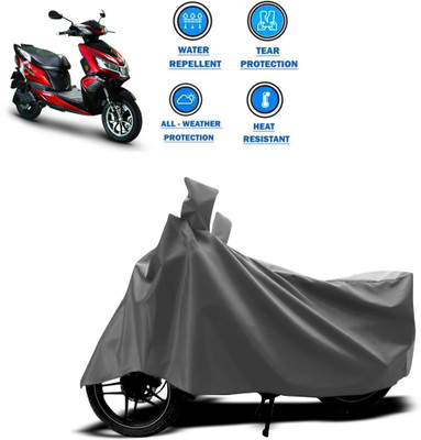 CODOKI Two Wheeler Cover for Okinawa(i-Praise, Grey)