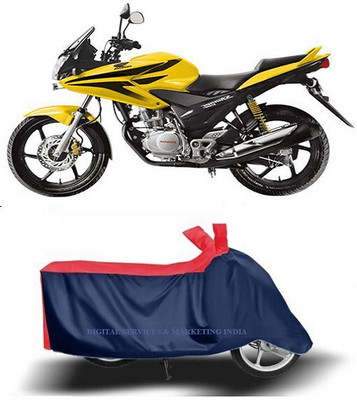 DSAMI Two Wheeler Cover for Honda(Stunner CBF, Blue)