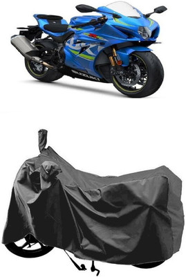 SUGASHRI Waterproof Two Wheeler Cover for Suzuki(GSX-R1000 ABS, Grey)