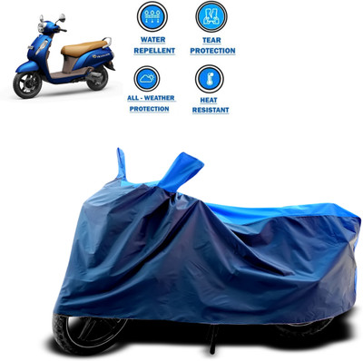 CODOKI Two Wheeler Cover for Suzuki(New Access 125, Blue)