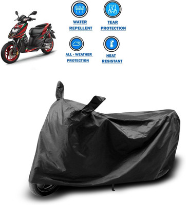 CODOKI Two Wheeler Cover for Aprilia(SR 150, Black)