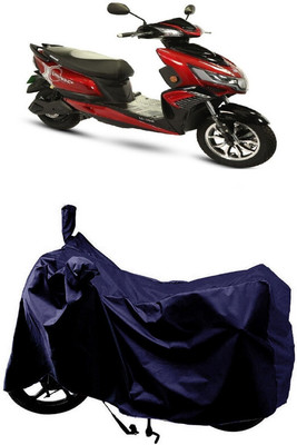 SUGASHRI Waterproof Two Wheeler Cover for Okinawa(i-Praise, Blue)