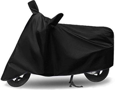 SK AUTO Two Wheeler Cover for TVS(Apache 150, Black)