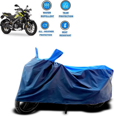 CODOKI Two Wheeler Cover for Bajaj(Pulsar 200 NS DTS-i, Blue)