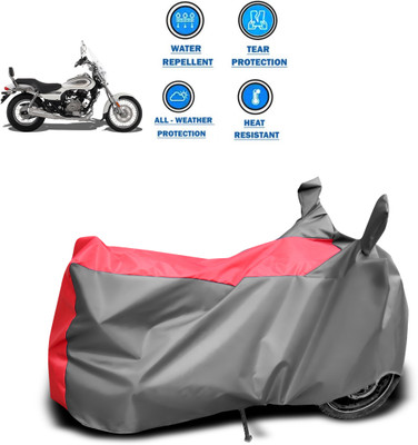 CODOKI Two Wheeler Cover for Bajaj(Avenger Street 220, Grey)