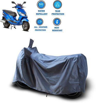 CODOKI Waterproof Two Wheeler Cover for Bajaj(Blade 125, Grey)