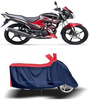 DSAMI Two Wheeler Cover for Yamaha(SS 125, Blue)