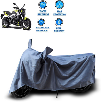 CODOKI Two Wheeler Cover for Bajaj(Dominar 250, Grey)