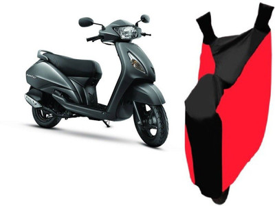SK AUTO Two Wheeler Cover for TVS(Jupiter, Red, Blue)