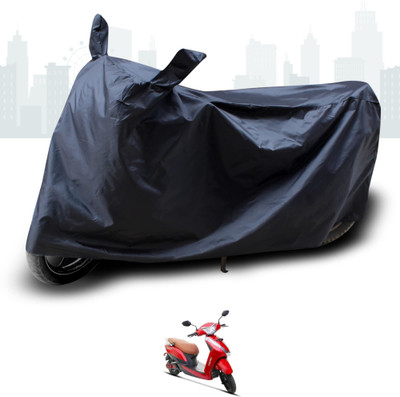 SK AUTO Two Wheeler Cover for Ampere(Magnus, Black)