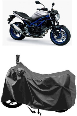 SUGASHRI Waterproof Two Wheeler Cover for Suzuki(SV 650, Grey)