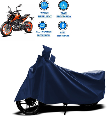 CODOKI Two Wheeler Cover for KTM(Duke 200, Blue)