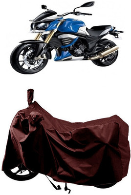 SUGASHRI Waterproof Two Wheeler Cover for Mahindra(MOJO XT 300, Maroon)