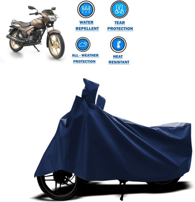 CODOKI Two Wheeler Cover for TVS(Star City, Blue)