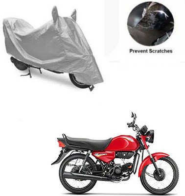 SK AUTO Waterproof Two Wheeler Cover for Hero(HF Dawn, Silver)