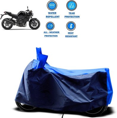 CODOKI Two Wheeler Cover for Yamaha(FZ-S FI, Blue)