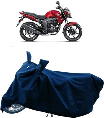 SK AUTO Two Wheeler Cover for Honda(CB Trigger, Blue)