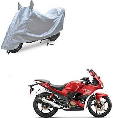 SK AUTO Waterproof Two Wheeler Cover for Hero(Karizma ZMR, Silver)