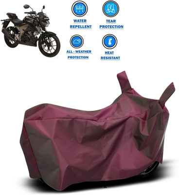 GOSHIV-car and bike accessories Waterproof Two Wheeler Cover for Suzuki(GSX-S750, Maroon)
