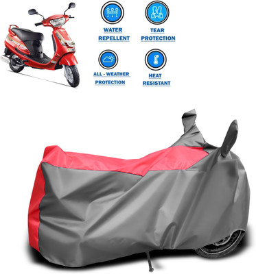 CODOKI Two Wheeler Cover for Mahindra(Duro 125, Grey)