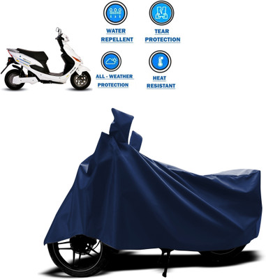 CODOKI Two Wheeler Cover for Hero(Electric Cruz, Blue)